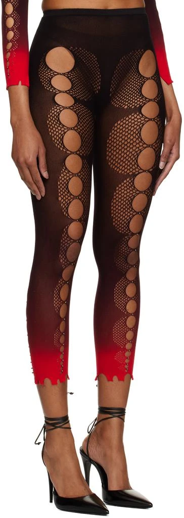 RUI Red Tie-Dye Leggings 2