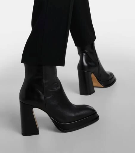 Souliers Martinez Nova Chueca leather ankle boots 4