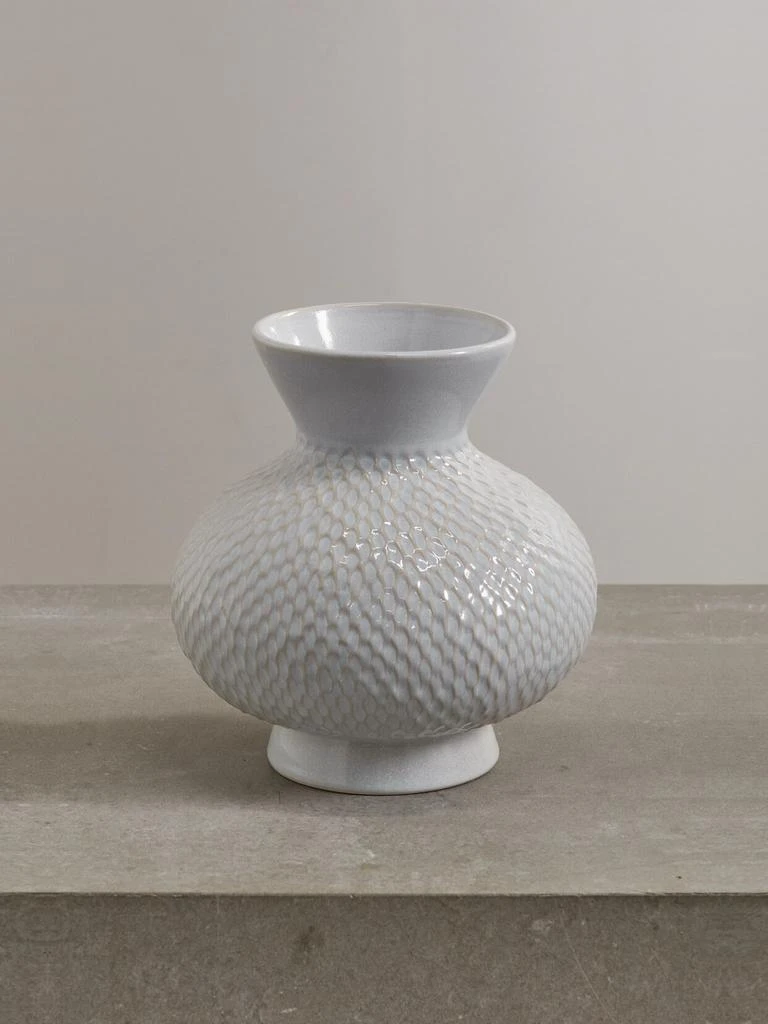 Sloane R Pottery + Net Sustain Sloane Glazed Ceramic Vase - Lilac – On Sale Now with Up ...