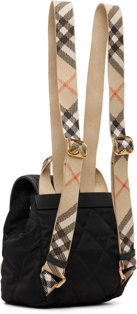 Burberry Black Mini Horseshoe Backpack​ 3