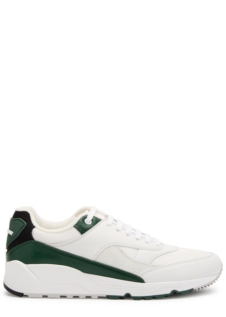 Yves Saint Laurent Bump panelled leather sneakers