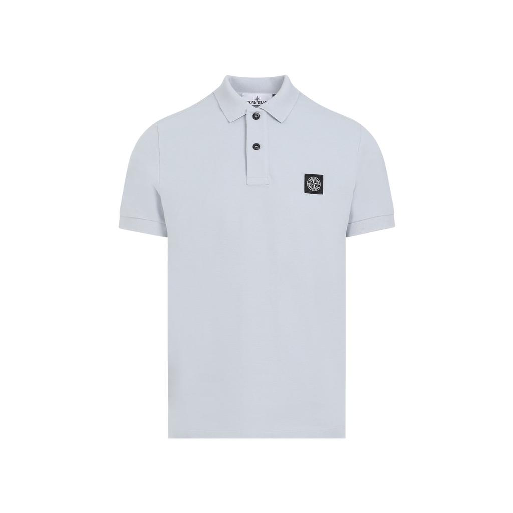 Stone Island Stone Island Logo Patch Short-Sleeved Polo Shirt