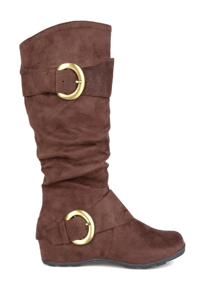 Journee Collection JOURNEE Jester Side Buckle Tall Boot 1