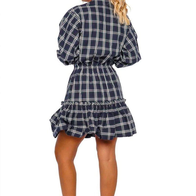 Cara Cara Robin Dress In Yarn Dyed Plaid 2