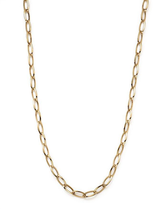 Roberto Coin 18K Yellow Gold Long Link Chain Necklace, 31"