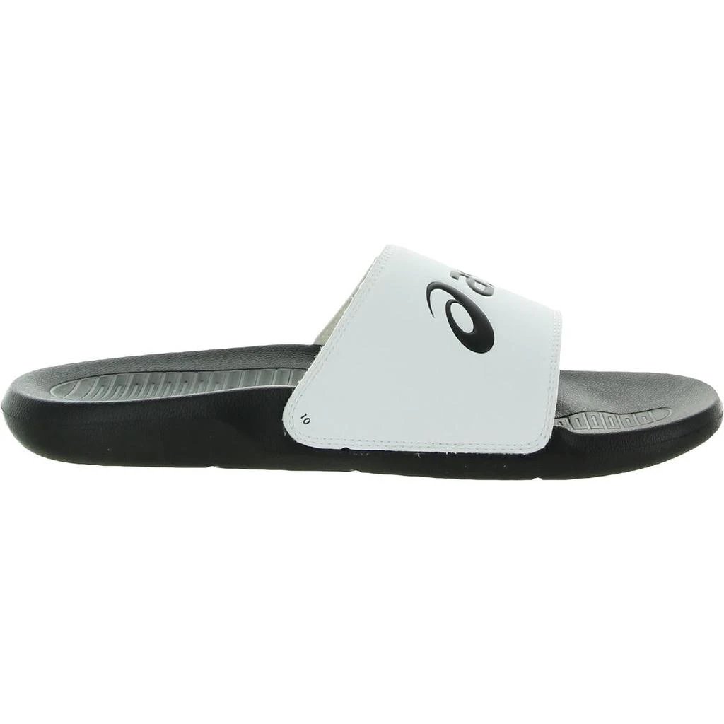 Asics AS003 Womens Faux Leather Slip-On Pool Slides 3