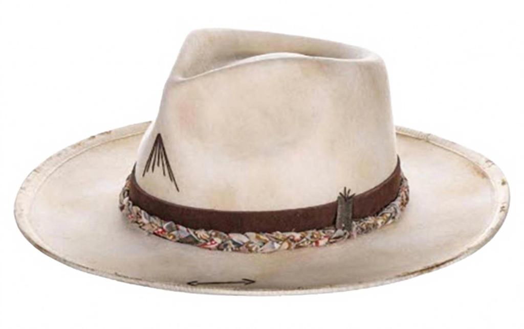 Justin Women's Bonnie Distressed Fashion Hat In Ivory