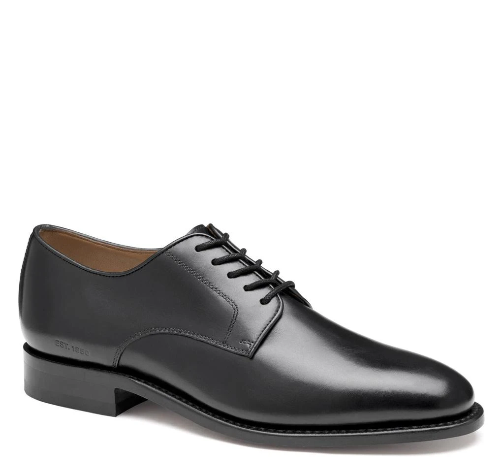 Johnston & Murphy Men's Kensington Plain Toe Lace Up Oxford Shoe
