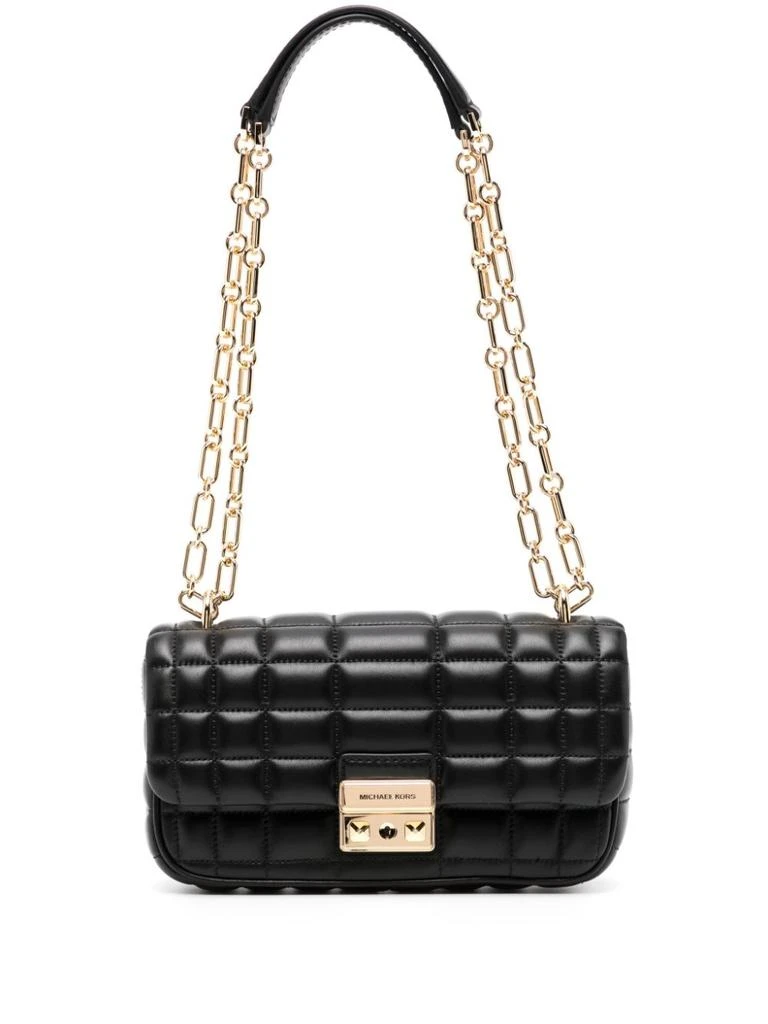 Michael Kors TRIBECA GRANDE LEATHER SHOULDER BAG 1