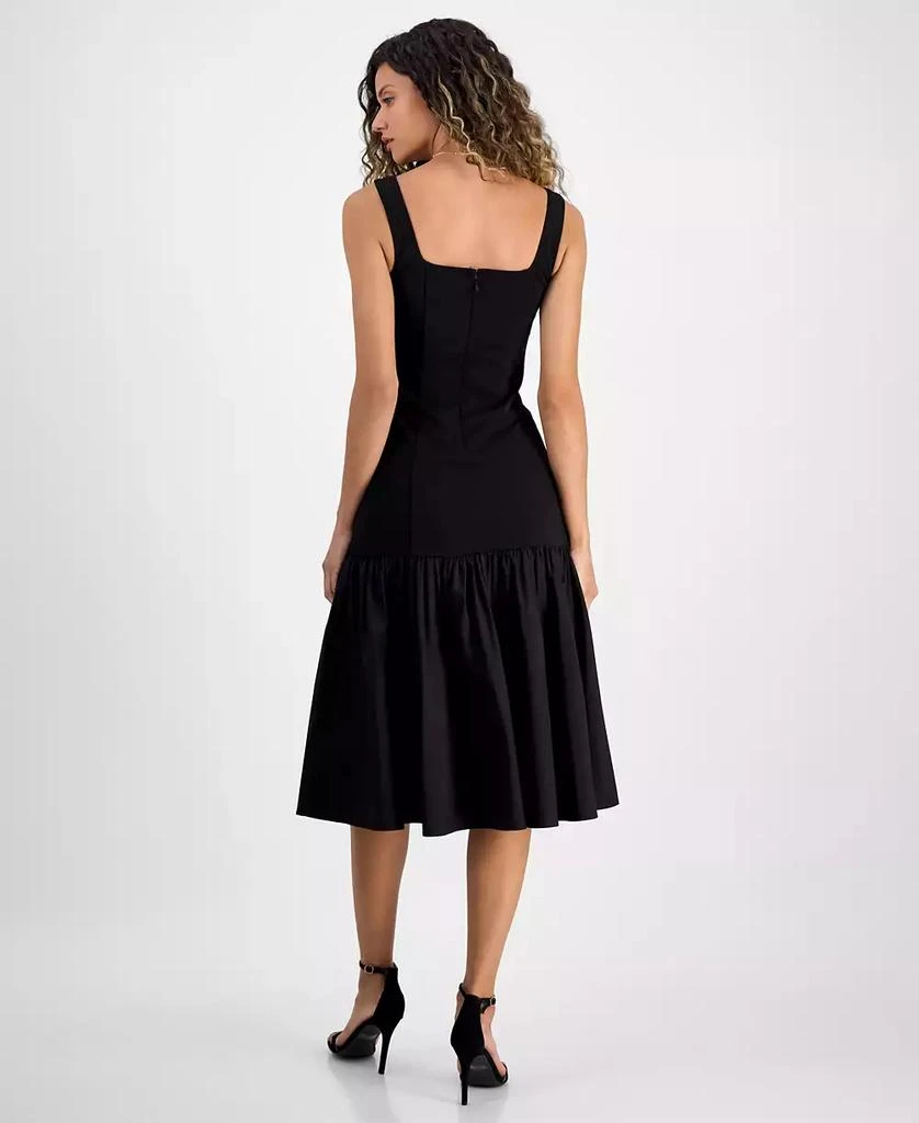 RACHEL Rachel Roy Women's Hollie Square-Neck Midi Dress 5