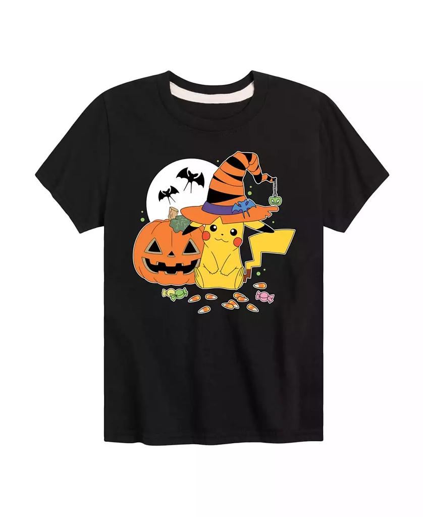 Hybrid Pokémon Big Boys Pikachu Witch Graphic Tee