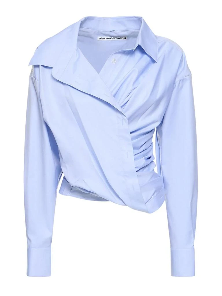 Alexander Wang Alexander Wang Draped Wrap Shirt 1