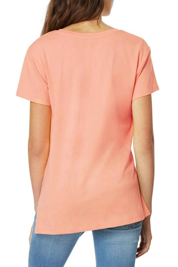 Habitual Habitual - Tencel Cotton Asymmetrical Hem Tuck Shirt 3