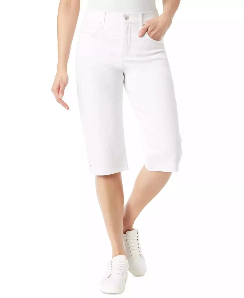 Gloria Vanderbilt Glorial Vanderbilt Petite Lorelai Skimmer Capri Jeans 1