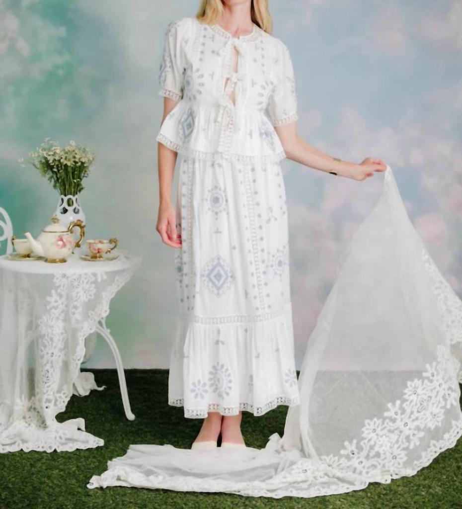 Love The Label Love The Label - Forget Me Knot Skirt