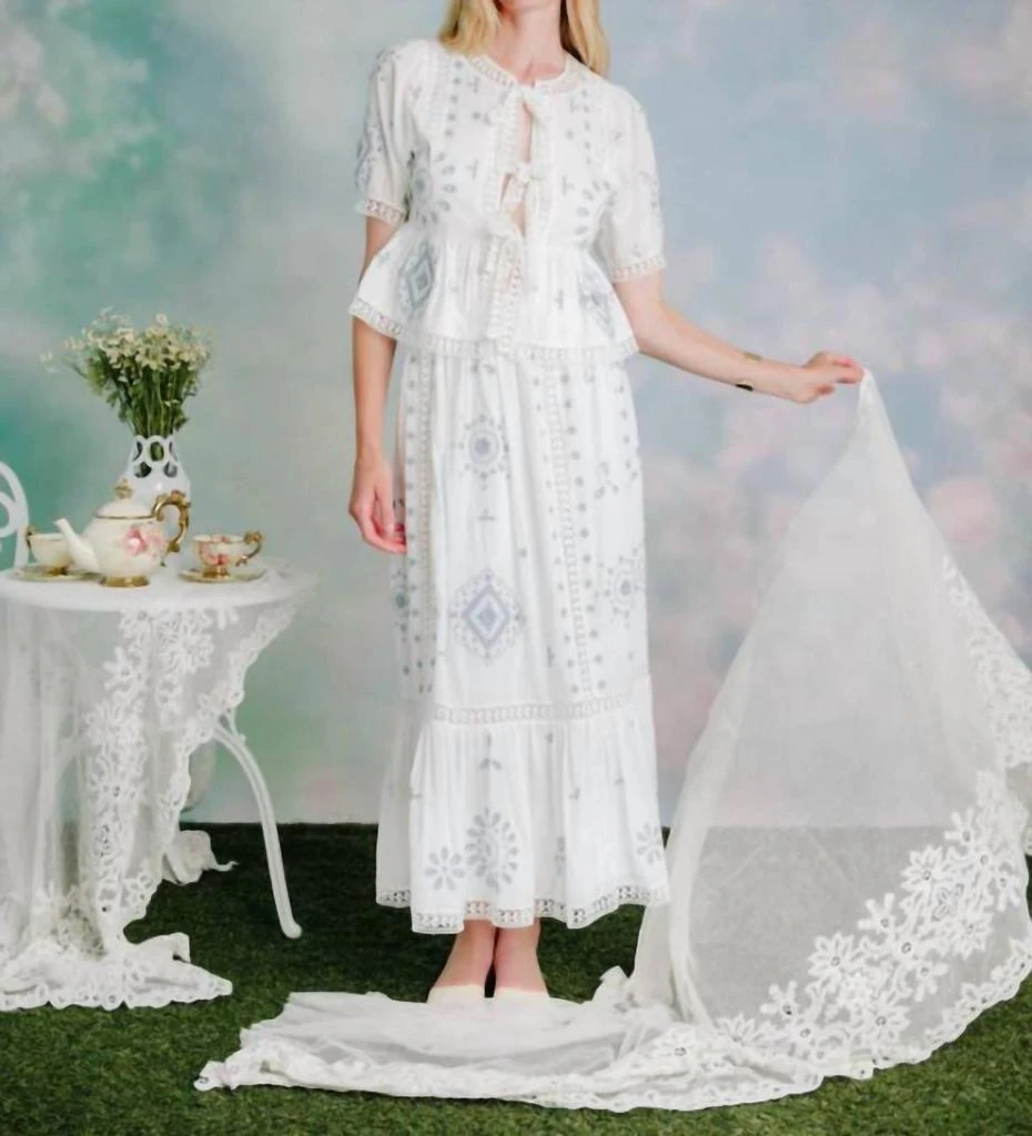 Love The Label Love The Label - Forget Me Knot Skirt 1