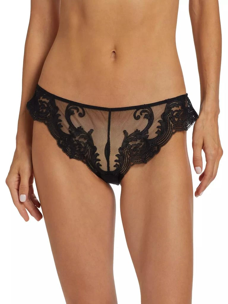 Kiki De Montparnasse Voltaire Sheer Silk & Lace Panty 3