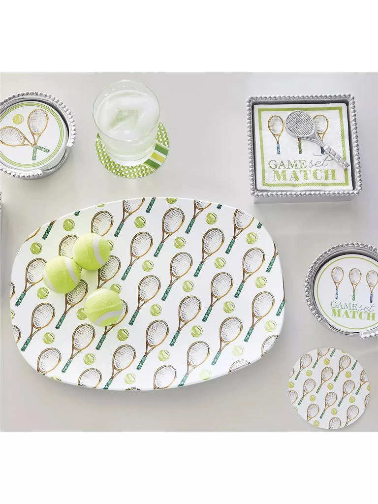 Mariposa Sporting Life Tennis Racquet Platter 2