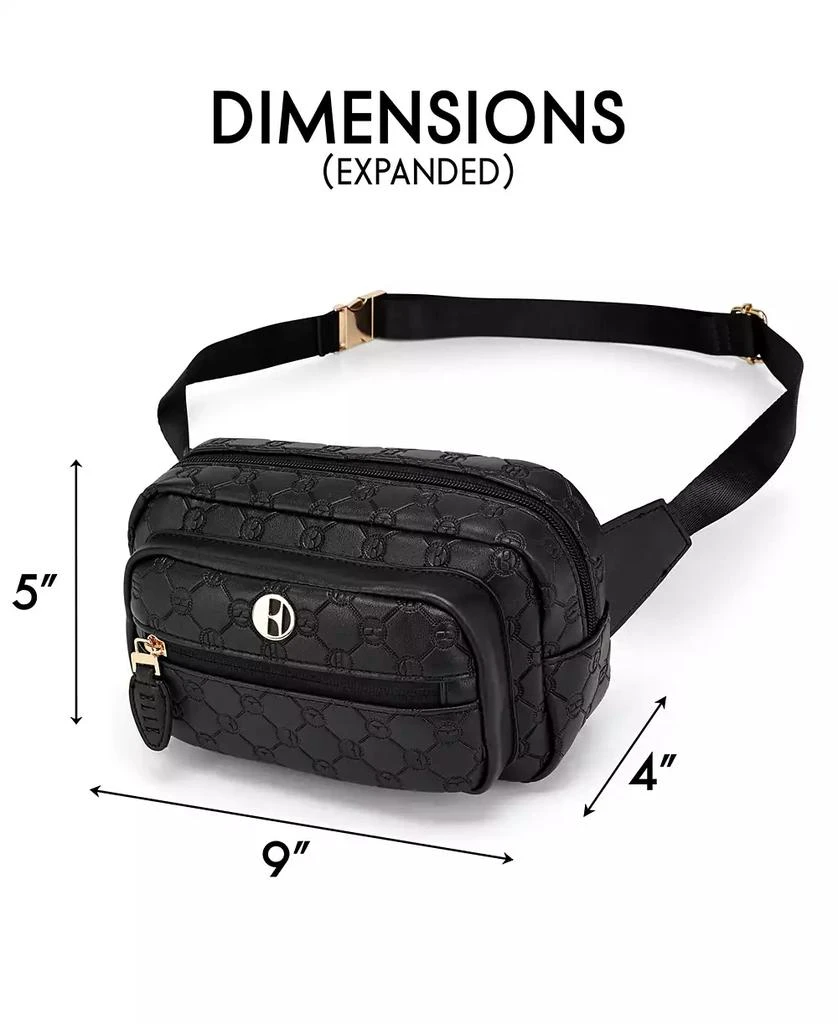 ELLE Compass 1.6 Liters Monogram Sling Bag 5