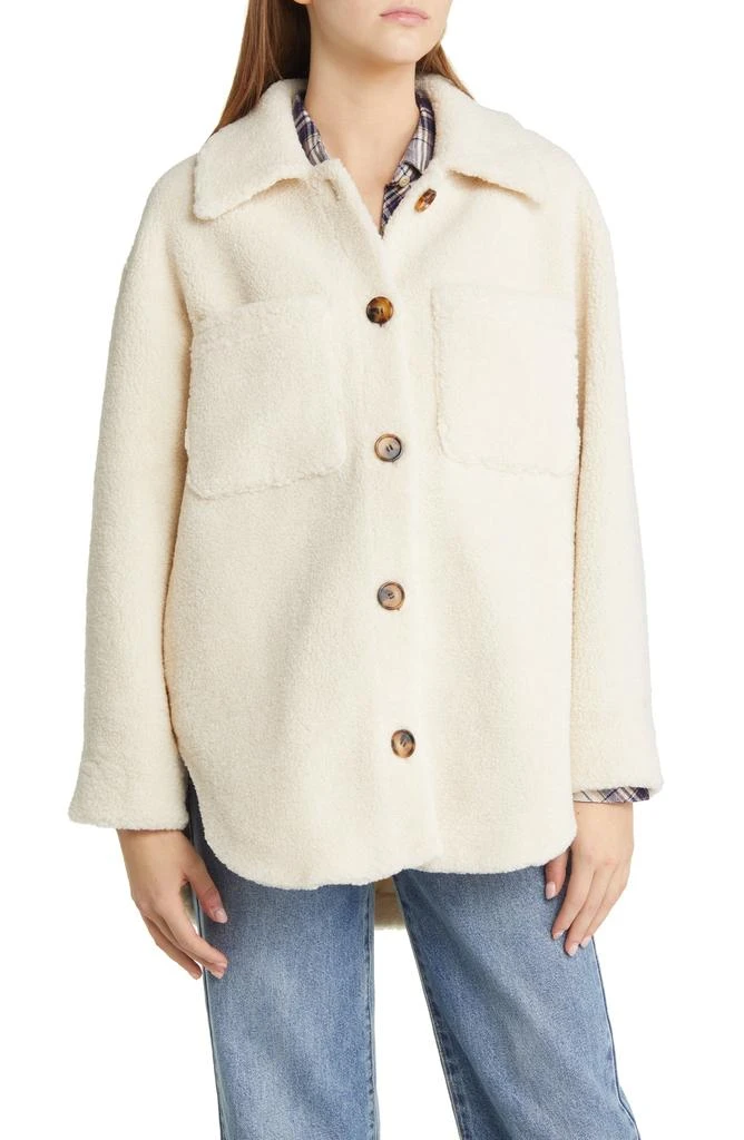 Rails Connie Faux Shearling Shirt Jacket 4