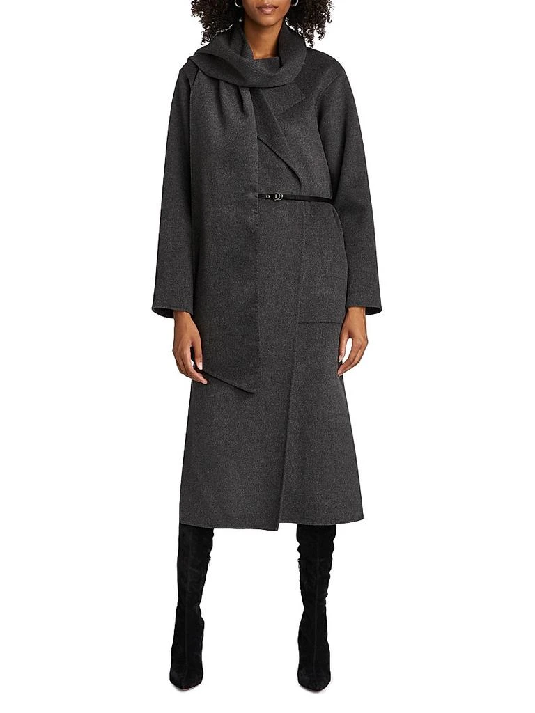 Mercer Collective Victoria Shawl Collar Maxi Wool Coat 3