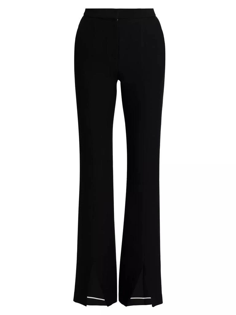 Adam Lippes Louisa Wool Slit Pants 1