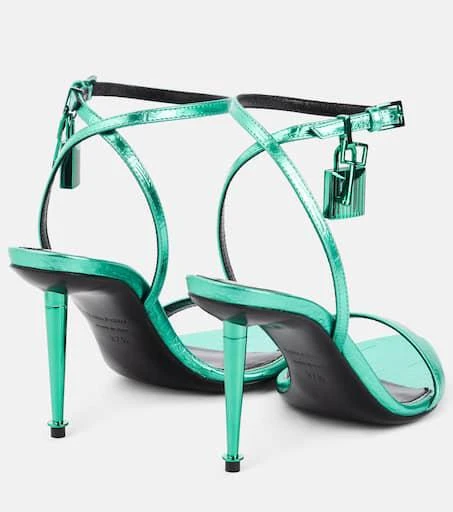 Tom Ford Padlock leather sandals 3