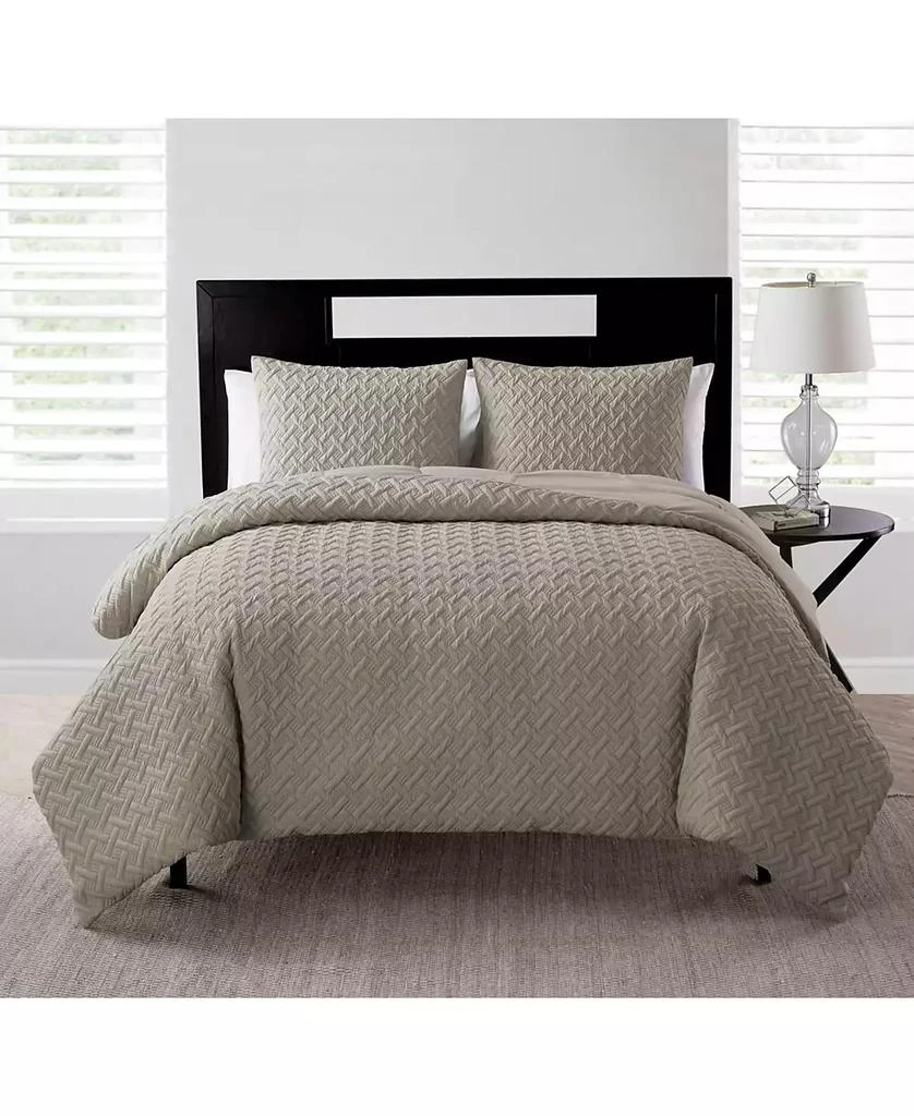 VCNY Home Nina Embossed Comforter Set 1