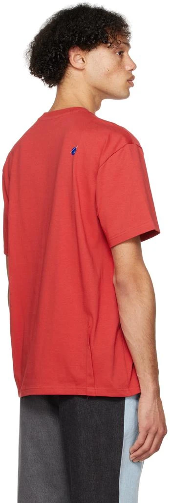 ADER error Red Fluic T-Shirt 3