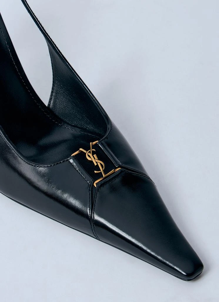 Yves Saint Laurent Babylone Heeled Mules 3