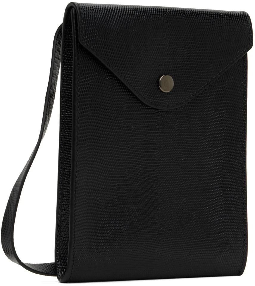 LEMAIRE Black Enveloppe Strap Shoulder Bag 2