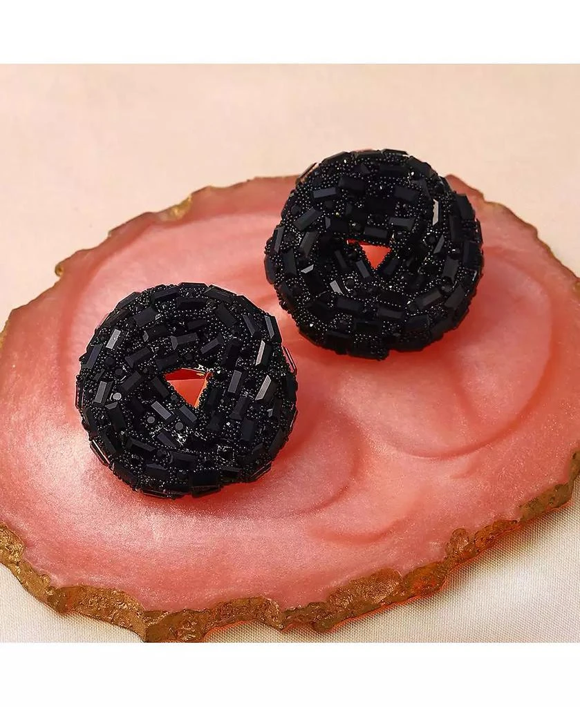 SOHI Women
s The Nodum Stud Earrings 4