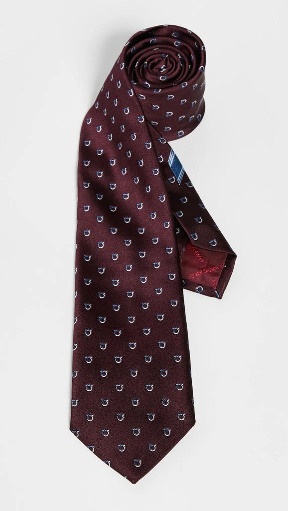 Salvatore Ferragamo Jacquard Silk Tie 1