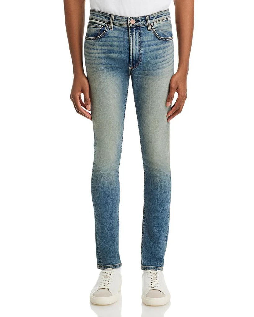 MONFRÈRE MONFRERE Greyson Skinny Jeans in Dark Vintage Blue 3
