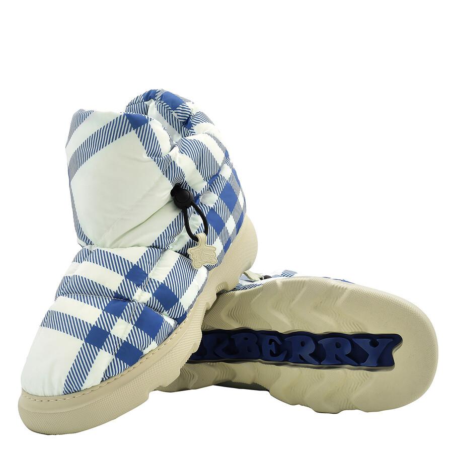 【BURBERRY】 Check Pillow Mule 0400020981765?wid=600&hei=800&