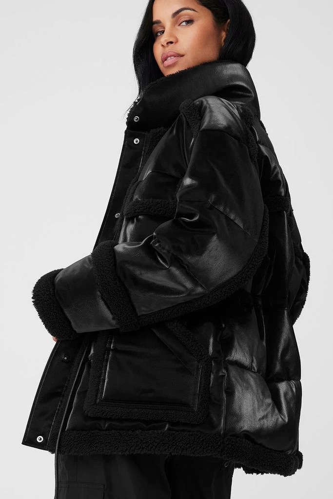 Alo Ice Breaker Puffer Jacket - Black 5