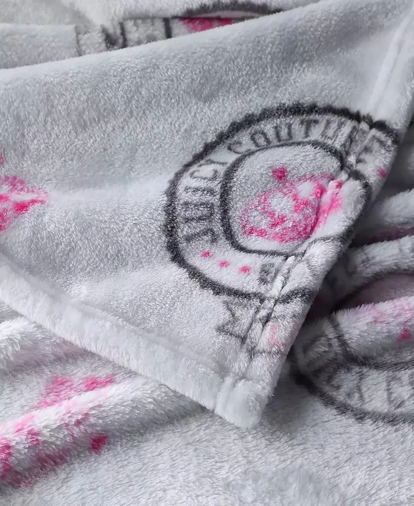 Juicy Couture Plush Throw, 50" x 70" 2