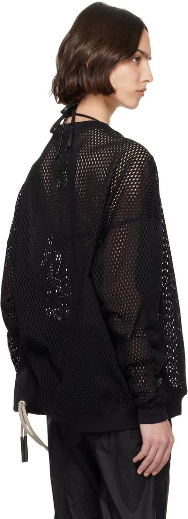 Rick Owens Black Champion Edition Jumbo Sweatshirt 3