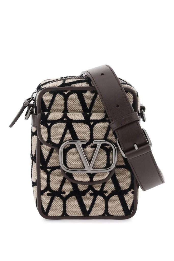 【VALENTINO】LOCO TOILE ICONOGRAPHE MINI SHOULDER BAG Valentino Valentino Locò Toile Iconographe Zip-Up Mini