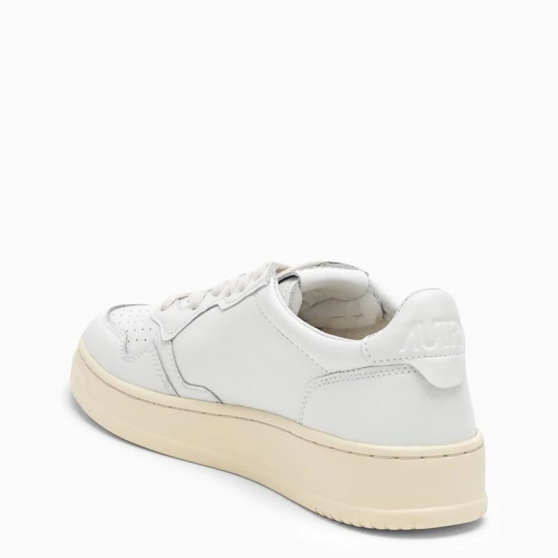 AUTRY White leather Medalist sneakers 4