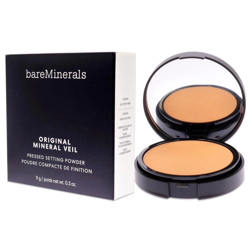BareMinerals Original Mineral Veil Pressed Setting Powder - Sheer Tan by  for Women - 0.3 oz Powder 1
