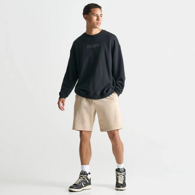 Converse Men's Converse Go-To Embroidered Star Chevron Fleece Shorts 2