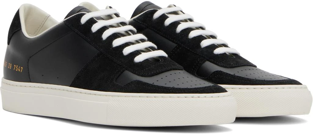 Common Projects Black BBall Duo Sneakers 4
