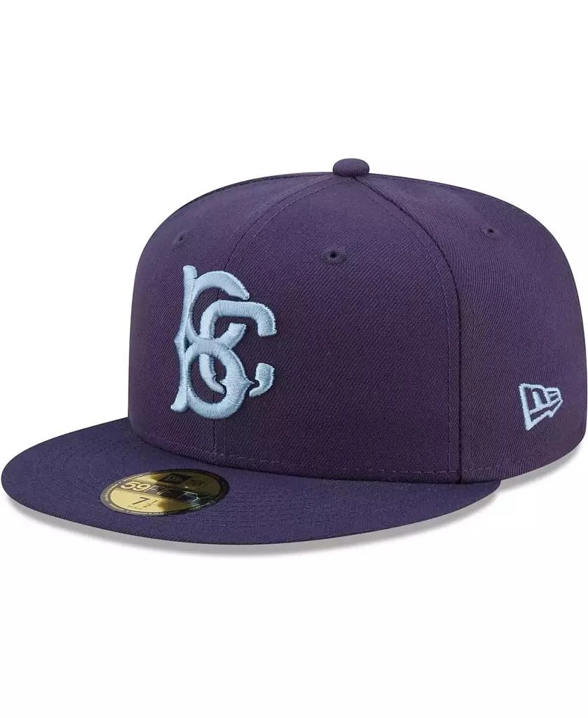 New Era Men's Navy Brooklyn Cyclones Authentic Collection 59FIFTY Fitted Hat 2