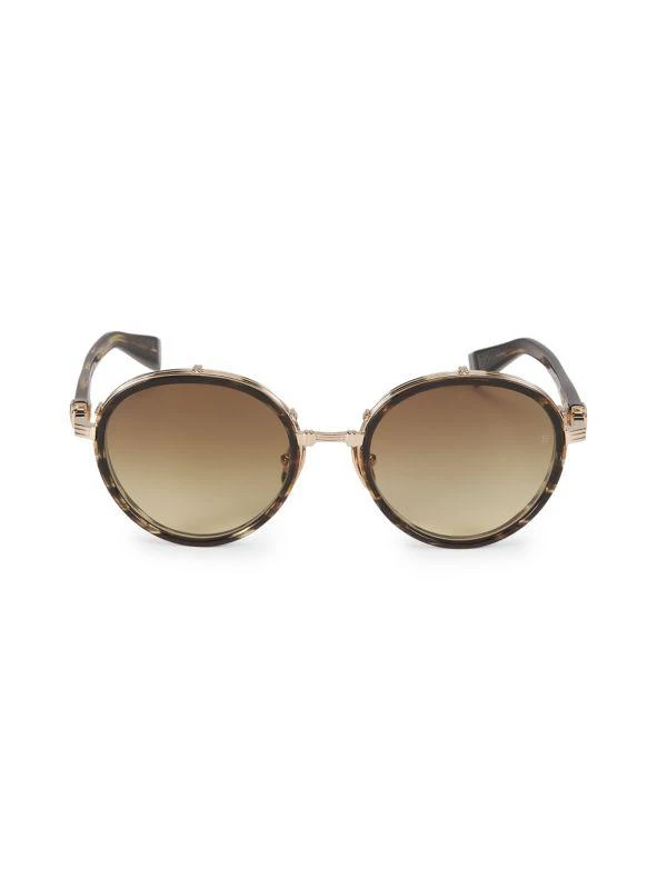 Balmain 51MM Gradient Round Sunglasses 1