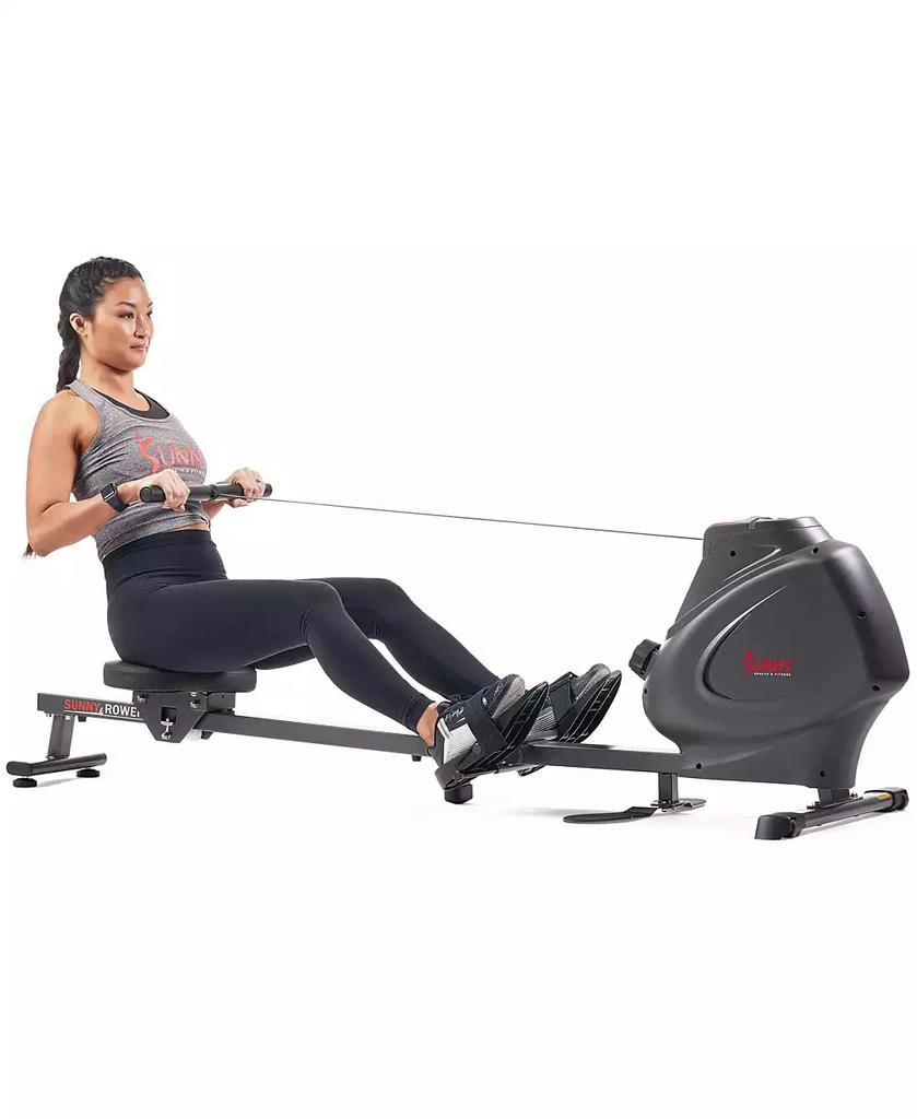 Multifunction Rower Sunny Health & Fitness Smart Multifunction Magnetic Rowing Machine ...
