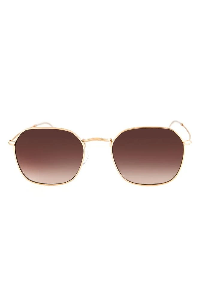 AQS Kai 50mm Polarized Gradient Oval Sunglasses 1
