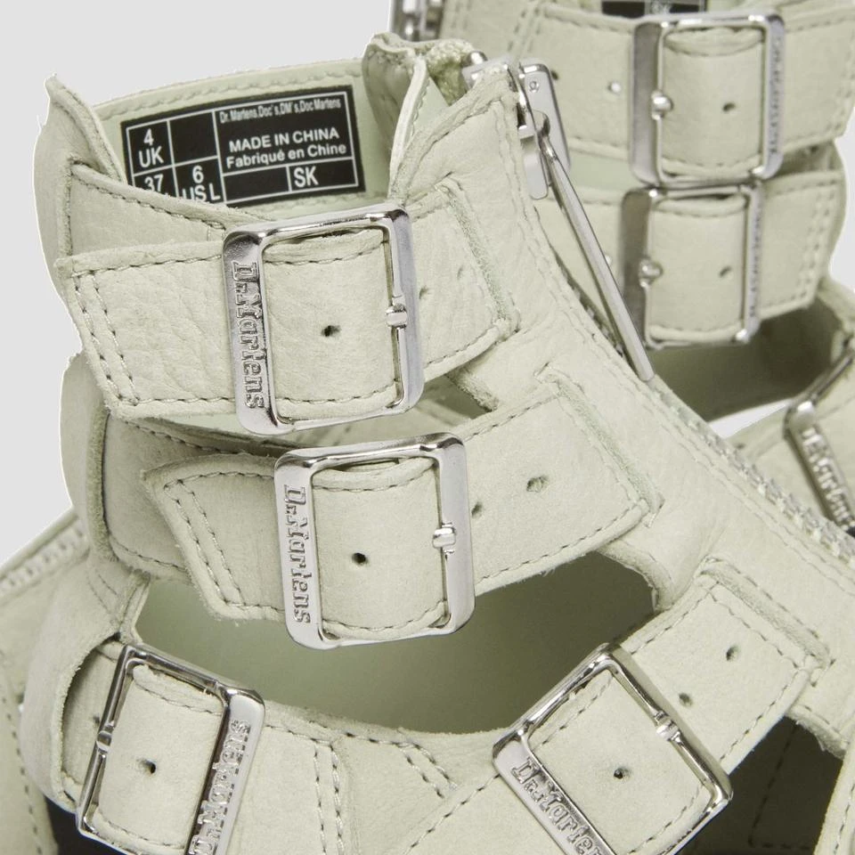 Dr. Martens DR. MARTENS WOMEN'S OLSON LEATHER GLADIATOR SANDALS 7