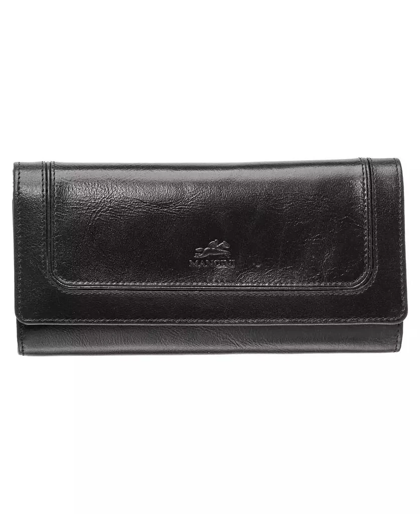 Mancini Leather Goods South Beach RFID Secure Trifold Wallet 1
