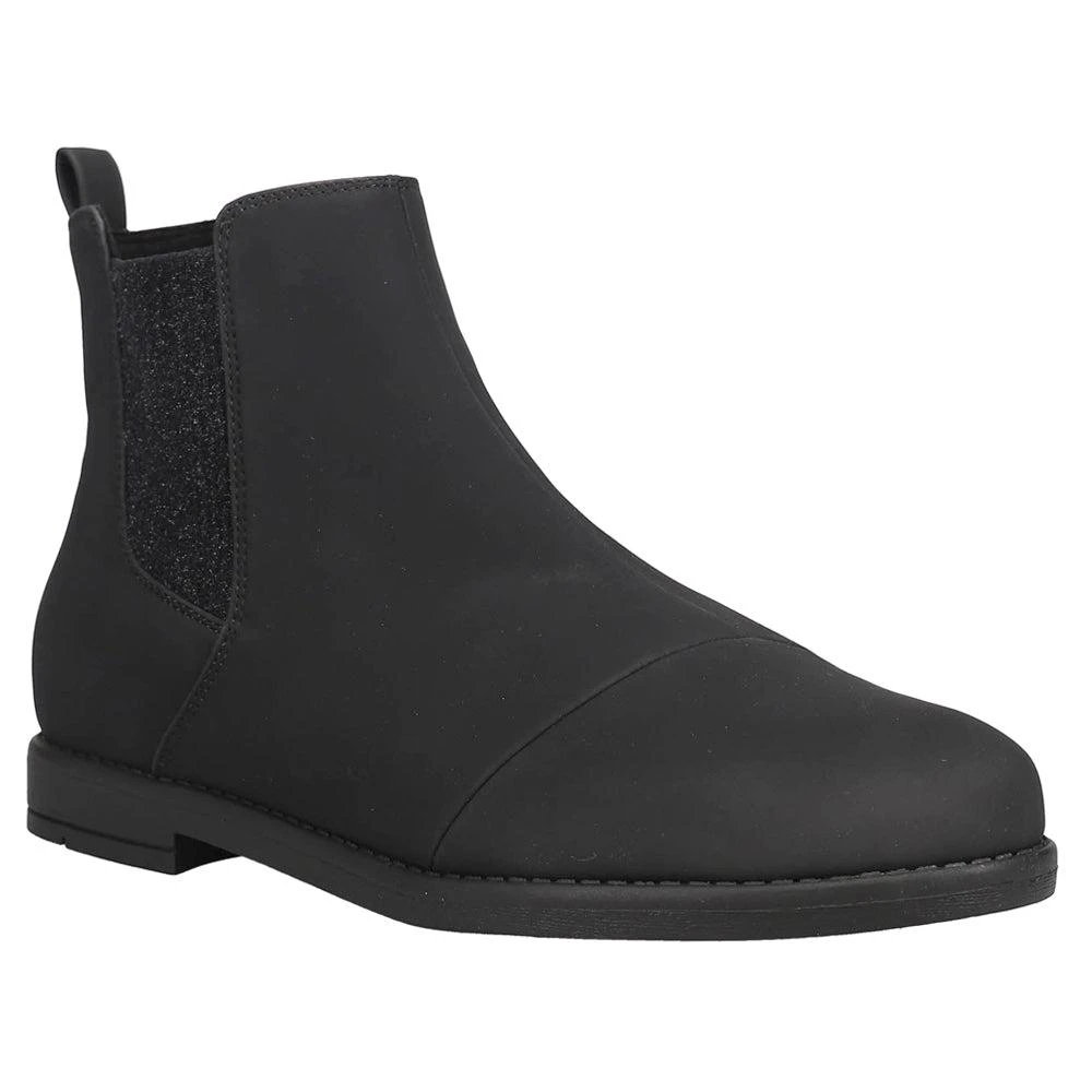 TOMS Charlie Round Toe Pull On Booties (Youth) 2